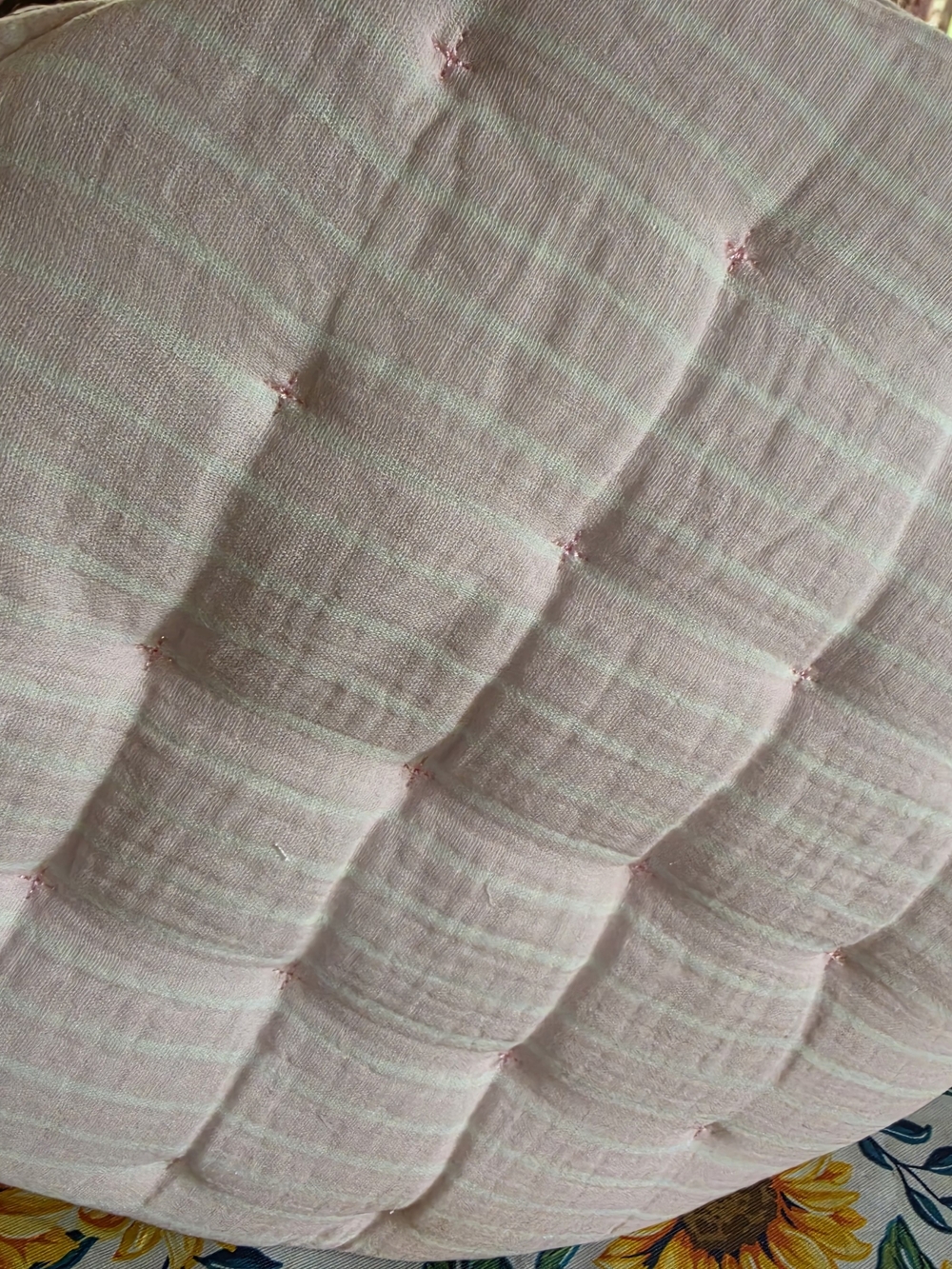 Cloud Island Pink Quilted Storage Bin - Picture 4 of 4